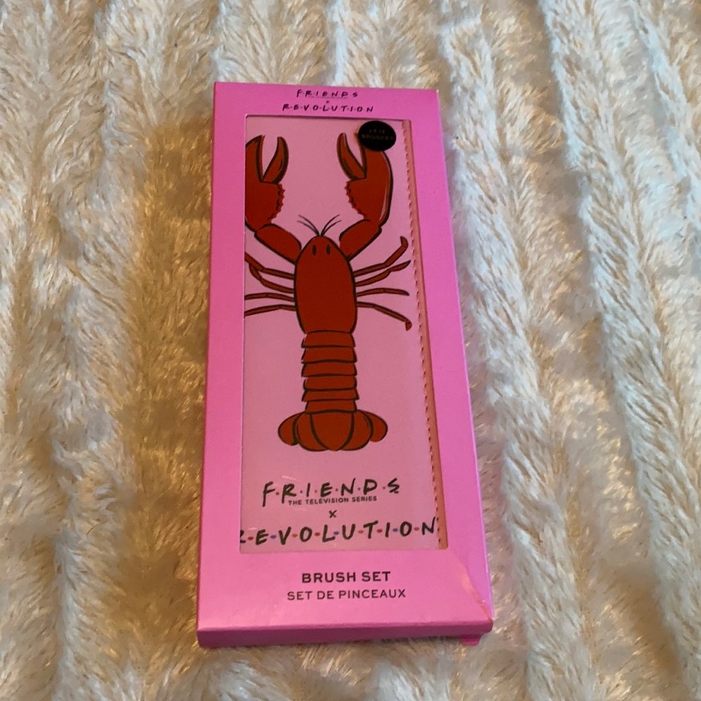 Friends lobster eye shadow make up brushes gift for friends fans brand new